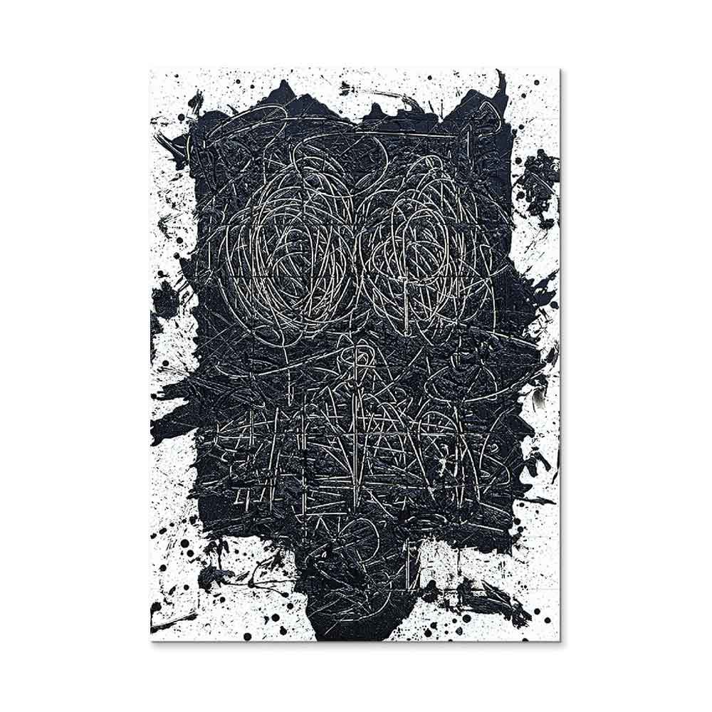 Rashid Johnson Untitled Anxious Man Sticker – Guggenheim Museum