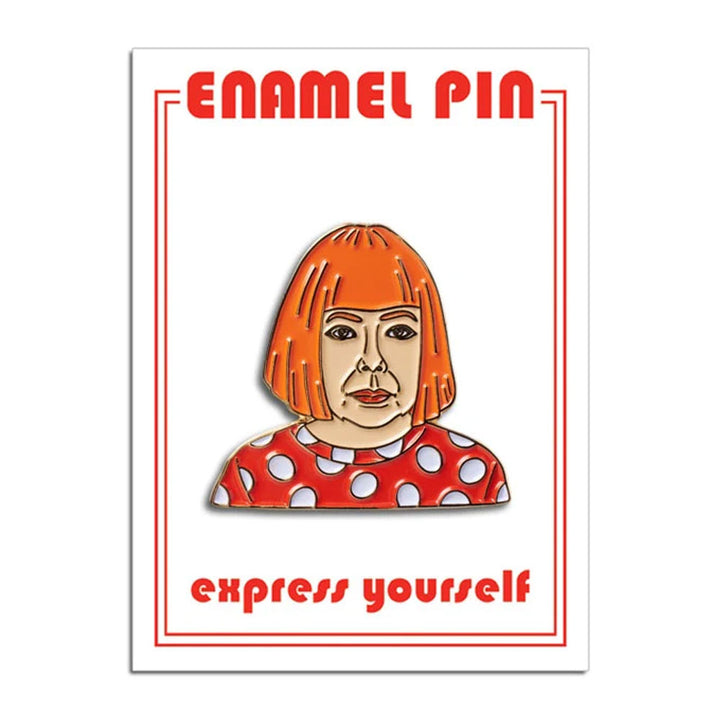 Express your style with the Guggenheim Museum Yayoi Kusama Pin—perfect for art lovers and collectors.