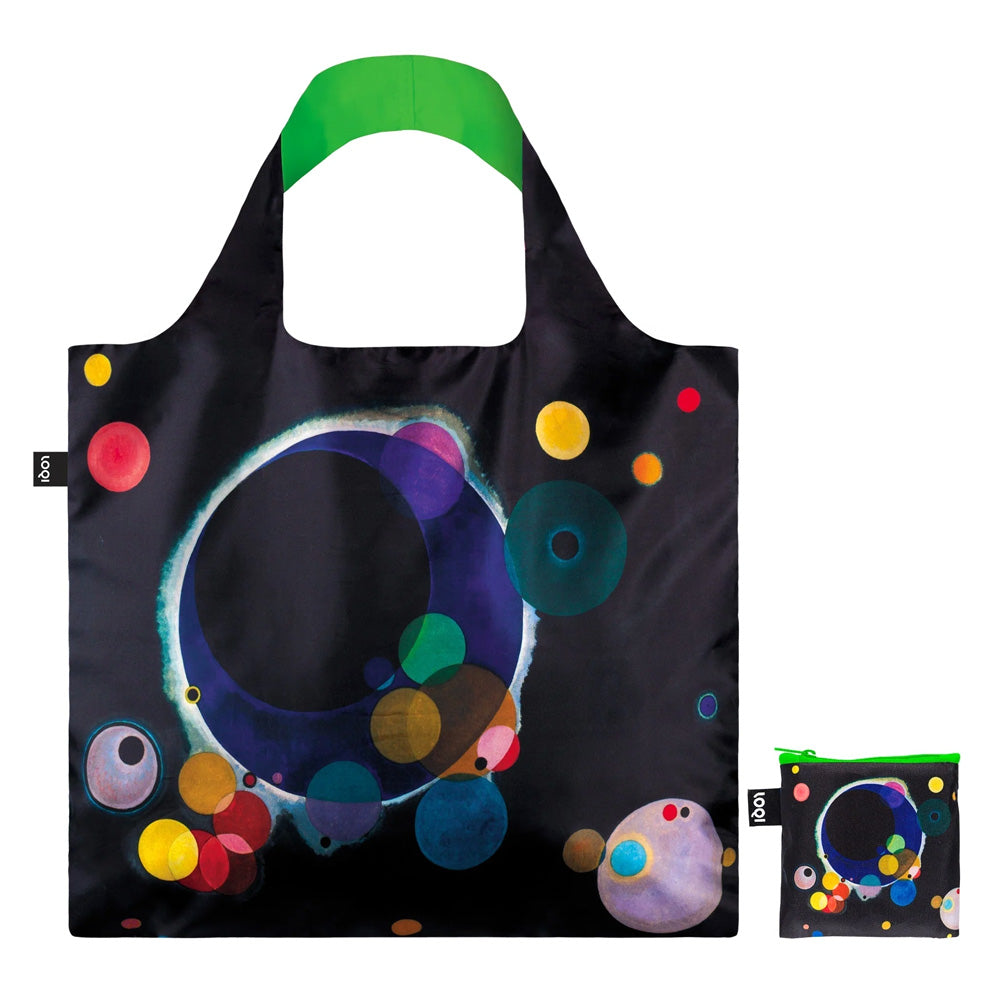 Kandinsky, Several Circles Neon Recycled Bag – Guggenheim Museum