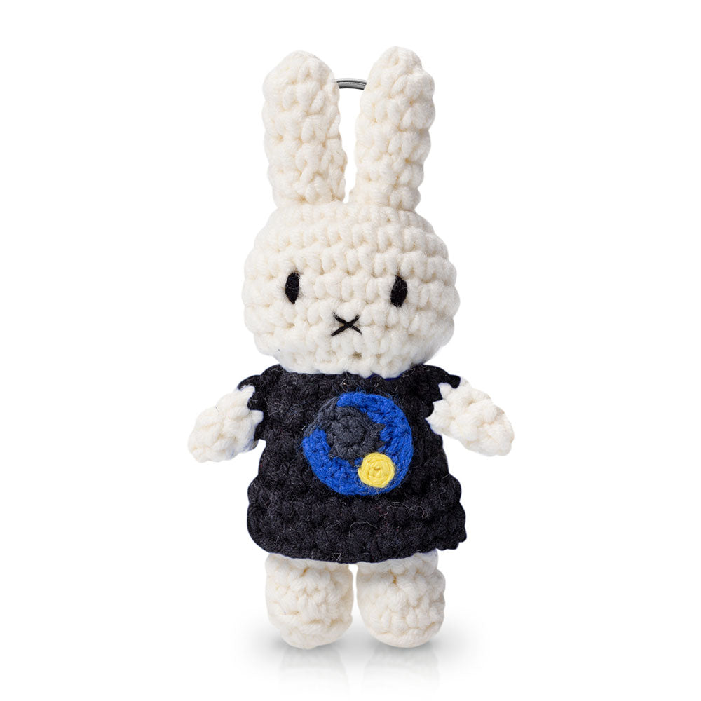 The Guggenheim Museum Kandinsky Crocheted Miffy Keychain—a stylish art lover gift!.